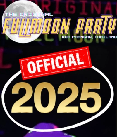 ปฏิทินฟูลมูนปาร์ตี้ ปี 2025 เกาะพะงัน (Full Moon Party Koh Phangan 2025) Thumb HealthServ.net