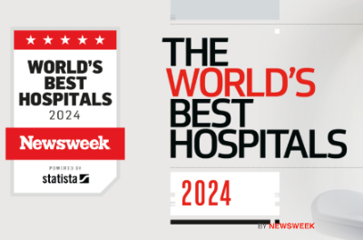 โรงพยาบาลดีที่สุดในโลก ปี 2024 โดย Newsweek - บำรุงราษฏร์ อันดับ 130 HealthServ.net
