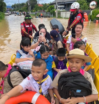 สธ.สรุปสถานการณ์ฝนตกหนัก น้ำท่วมฉับพลันใน 7 จังหวัดเหนือ Thumb HealthServ.net