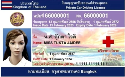 ใบขับขี่รูปแบบใหม่ เพิ่มสัญลักษณ์ กาชาดบริจาคอวัยวะ ชัดเจน Thumb HealthServ.net